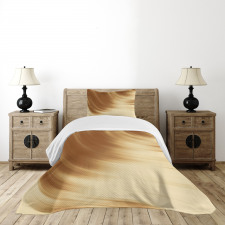 Curved Wave Like Bedspread Set