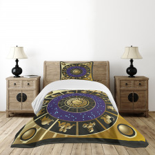 Zodiac Horoscope Art Bedspread Set