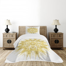 Geometric Vivid Bedspread Set