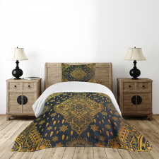 Boho Paisley Folklore Bedspread Set