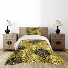 Scale Style Circles Bedspread Set