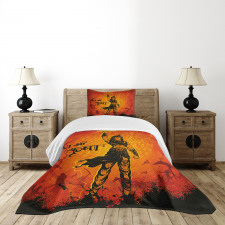 Myhtological Figure Bedspread Set