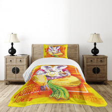 Cultural Ancient Art Design Bedspread Set