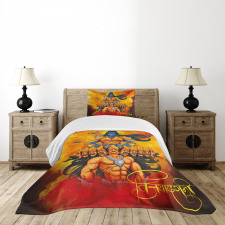 Mighty Arrow and Bow Figure Bedspread Set
