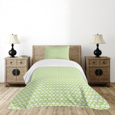 Inner Circles with Dots Bedspread Set