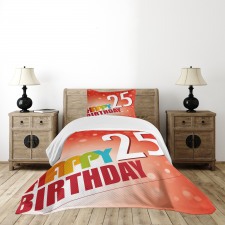 Abstract Colorful Bedspread Set