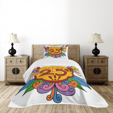 Floral Balloon Bedspread Set