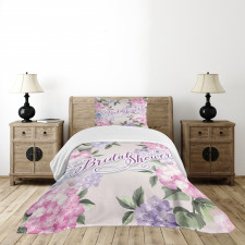 Bride Hydrangeas Bedspread Set