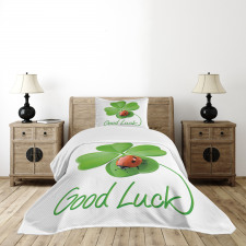 Clover Ladybug Bedspread Set