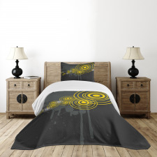 Street Inner Circle Bedspread Set