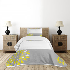 Border with Flowers Bedspread Set
