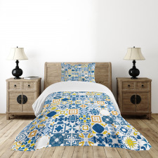 Mosaic Azulejo Bedspread Set