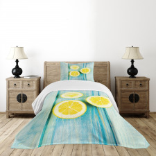 Juicy Slices Wood Bedspread Set