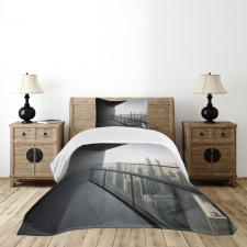 Dubai Cityscape Bedspread Set