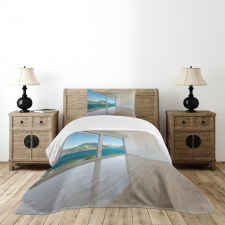 Penthouse Interior View Bedspread Set