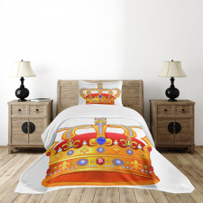 Majestic Royal Sign Crown Bedspread Set