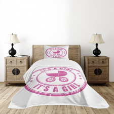 Grunge It's a Girl Bedspread Set