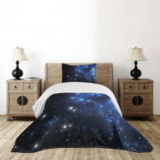 Space Star Nebula Bedspread Set