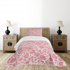 Vintage Roses Feminine Bedspread Set