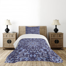 Chinese Style Floral Bedspread Set