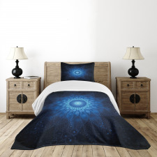 Space Mandala Artwork Bedspread Set