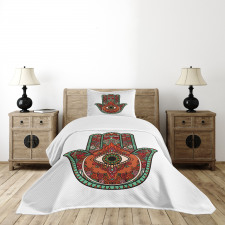 Vintage Boho Colorful Bedspread Set