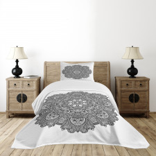 Detailed Mosaic Theme Bedspread Set