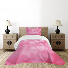 Mosaic Fractal Style Bedspread Set