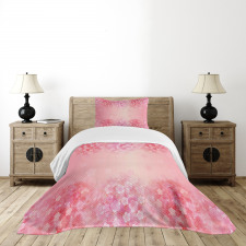 Plum Blossom Botany Bedspread Set