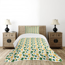 Happy St. Patrick's Day Bedspread Set