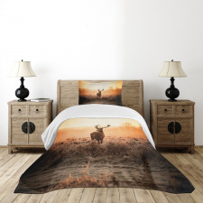 Deer Morning Sun Bedspread Set