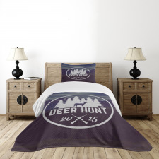 Emblem Antler Bedspread Set