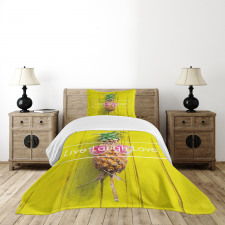 Hipster Fruit Bedspread Set