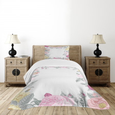 Wild Garden Vintage Bedspread Set