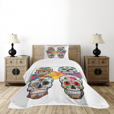 Rich Colors Ornate Bedspread Set