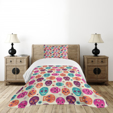 Hearts Flora Bedspread Set