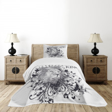 Reign of the Jungle Lion Bedspread Set