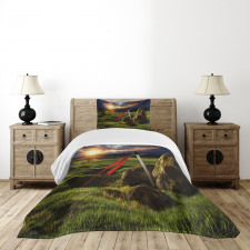 Arthur Camelot England Myth Bedspread Set