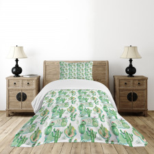 Mexican Hot Summer Art Bedspread Set