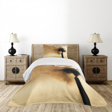 Heavy Smoke Bedspread Set