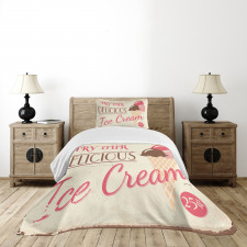 Pop Art Logo Bedspread Set