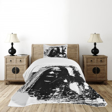 Crazy Man Horror Bedspread Set