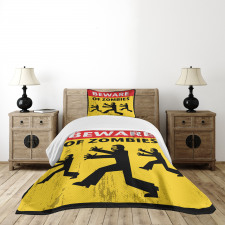 Fiction Humor Art Bedspread Set