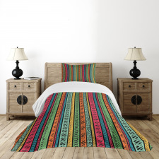 Native Borders Bedspread Set