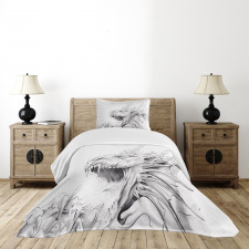 Medieval Myth Sketch Bedspread Set