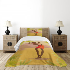 Young Girl Exotic Bedspread Set