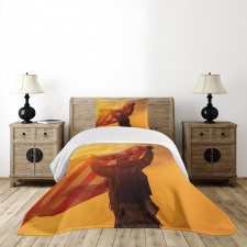 Victory Flag Bedspread Set