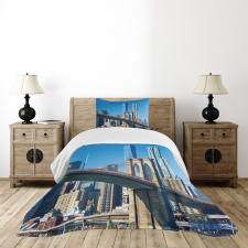 Manhattan Landmark Bedspread Set