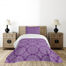 Swirl Floral Branch Bedspread Set