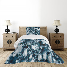 Vintage Nature Painted Bedspread Set